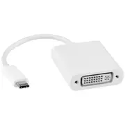 Type C USB 3.1 to Female DVI-I Video Converter Cable for MacBook Laptop