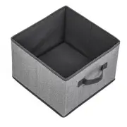 Clothing Bin Wardrobe Organizer Capacity Stackable Storage Box with Handle