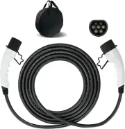 Type 2 EV Charging Cable, 22KW 32A 3 Phase Type 2 to Type 2 Australia EV Portabl