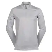 Nike Victory Dri-FIT 1/2-Zip Golf Top Light Smoke Grey/Black FD5837 077 Sz 4XL