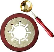Operitacx Sealing Wax Furnace Tool Wax Melting Stoves Portable Wax Warmer Easy to Use DIY Craft Kit