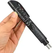 Brake Fluid Tester, Hydraulic Fluid Liquid Oil Moisture Analyzer with 5 LED Indicators Oil Quality Check Pen Auto Brake Diagnostic Testing Tool for DOT3 / DOT4 / DOT5