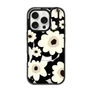 iPhone 16 Pro Impact Ring Stand Case MagSafe Compatible Flowers