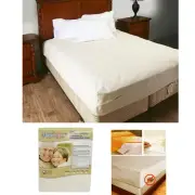 New Waterproof Queen Size Zippered Mattress Cover Protector for Dust and Allergy