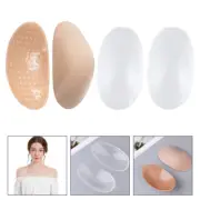2 Pairs Push Up Pad Insert Detachable Shoulder Pad Shoulder Height Increase Pad