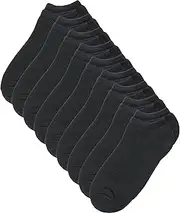 [Jefferies Socks] Big Girls' Low Cut Socks (Pack of 9)