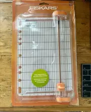 Fiskars SureCut Card Making Paper Trimmer 9" Lightweight 10 Sheets | Open Box