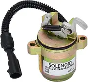 2904956 Fuel Shut Off Solenoid 12V Compatible With Volvo Loader L35 L35B ZL30 L20B L30B L32 L32B ZL30B ZL402C ZL502C