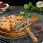 Pizza Dough Docker Stainless Steel Pizza Roller Pin for