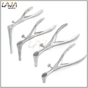 4 KILLIAN Septum Nasal Speculum 6" Blades 2", 2.5", 3" & 3.5" German Stainless