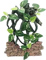 Reptile Tree, Resin Reptile Corner Branch, Chameleon Cage Decoration, Snake Terrarium Decor, Lizard Tank Accessories for Lizard Bearded Dragons