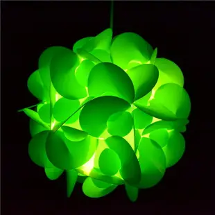 塑料彩色IQ燈罩創意DIY燈罩吊燈外殼益智燈罩裝飾兒童臥室