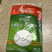 Melitta White Wrap Around Coffee Filter for Percolator (Pack of 3)