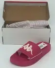 Kappa Authentic Adam 2 Fuchsia Pink-White Slide Sandals Unisex Size 7 NEW W/BOX