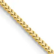 20 Inch 10K 1.5mm Franco Chain