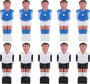 SEWACC 10pcs Football Machine Accessories Foosballs Table Soccer Men Player Toy Plaything Foosball Table Replacement Parts Accessories Man Resin Baby