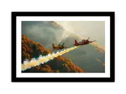 NYC Bridge Framed print Art Poster