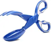 HYTROVE Plastic Portable Picker Scissor Clamp Type for Dogs and Cats Easy One Handed Tool for Home and Outdoor Use Blue