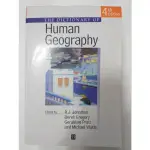 THE DICTIONARY OF HUMAN GEOGRAPHY4TH 版本, ISBN 0631205616