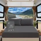 42X80 Cot Bed RV Bunk & Truck Sleeper Fitted Sheet 1000 Thread Count Perfectl...