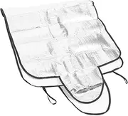 Alipis Winter Windshield Cover for Cars Ice and Snow Protection Heat Insulation Sun Block for Winter Weather
