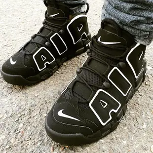 【我塑我形】NIKE Air More Uptempo 大AIR 黑白 厚底 增高 GD 414962-002