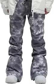 [Haitpant] Windproof Snow Pants For Men Women, Outdoor Sports Trousers, Snowboarding Ski Pants, Waterproof