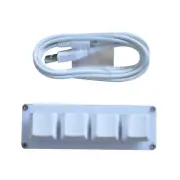 4-Key USB Mini Mechanical Keyboard DIY Custom Shortcut Macro Programmable Keypad