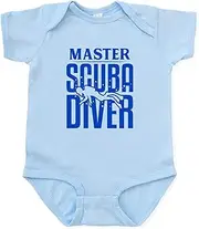 [CafePress] Master Scuba Diver Dive Swim Hobby Divin Body Suit Cute Infant Bodysuit Baby Romper