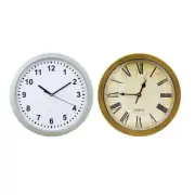 Stylish Analog Clock Safe with Discreet Storage Conceal Your Valuables in Style