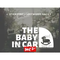 在飛比找蝦皮購物優惠-北塗BACK2 ●BABY IN CAR不是北臉 北面 DO