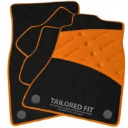 To fit Land Rover Defender 110 2020+ Black Tailored Car Mats [FW]
