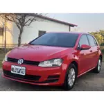 2014年 福斯 GOLF 1.2TSI 渦輪引擎 五門小車 一年稅金8640 省油省稅 好停車 可全額貸款沒問題可認證