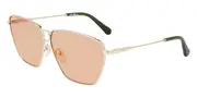 Salvatore Ferragamo SF 240S 789 Men's Sunglasses Gold Size 63