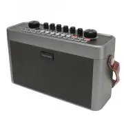 Karaoke Machine With 2 Wireless Microphone Sound Card Speaker All HO