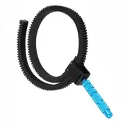 Adjustable DSLR Camera Rubber Follow Focus Gear Ring Belt With Aluminum Grip new