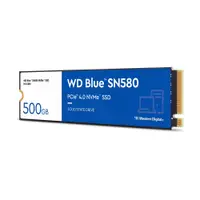 在飛比找蝦皮商城優惠-威騰 WD Blue 藍標 SN580 NVMe SSD 5