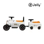 【JOLLY】兒童電動復古老爺車 白