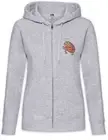 Bed Bug Women Zipper Hoodie Cockroach Toon Comic Fun Cartoon Drawing