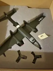 B-25 TENDALAYO 1/41 AMAZING DETAIL RARE WOOD MODEL FREE SHIPPING