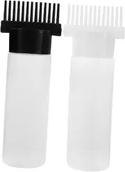 Baluue Hair Applicator Bottle Set Hair Oil Applicator Shower Shampoo Dispenser for Home Salon Use