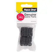 Aqua One Carbon Cartridge 34c for Mini Filter 300F (Pack of 2)