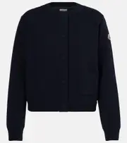 [Moncler] Moncler Down cardigan UK 16 black
