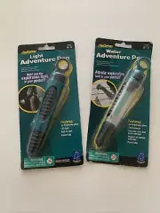 GeoSafari Light & Water Adventure Pens Magnifying Glass Light Thermometer.