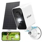 ieGeek Wireless 2K Solar/Battery Security Camera Colour Night Vision Home WiFi