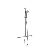 Avail Designs Calibre Mecca Nrcs006 T Bar Grab Rail and Adjustable Shower Set -