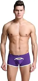 [ONEFIT] Men's Sexy Boxer Low Raise Lace Lingerie Front Hole Briefs Underwear