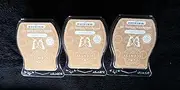 [Scentsy] Baked Apple Pie Wickless Candle Tart Warmer Wax 3.2 Oz Bar 3-pack (3)