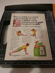 Dan Gable Z Bec Vitamin Olympics 1981 Vintage Great To Frame
