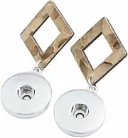 Andante Chunk Earrings for Chunks Click Buttons Poppers